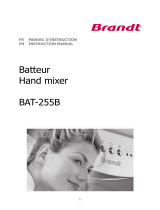 Brandt BAT-255B Le manuel du propriétaire