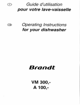 Groupe Brandt A100FE1 Le manuel du propriétaire
