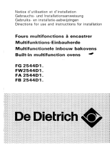 De Dietrich FA2544D1 Le manuel du propriétaire