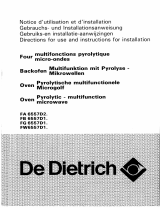 De Dietrich FA6557D2 Le manuel du propriétaire