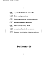 De Dietrich DHD519WE1 Le manuel du propriétaire