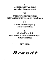 Groupe Brandt BFV1208 Le manuel du propriétaire