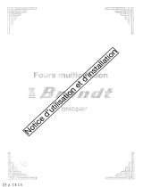 Brandt BMC240W Le manuel du propriétaire