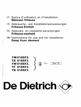 De Dietrich TM0185F3 Le manuel du propriétaire