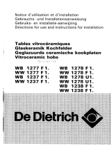 De Dietrich WB1237F1 Le manuel du propriétaire
