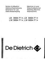 De Dietrich LB3694F1 Le manuel du propriétaire