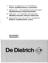 De Dietrich FW4334F1 Le manuel du propriétaire