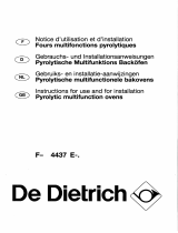 De Dietrich FX4437E3 Le manuel du propriétaire