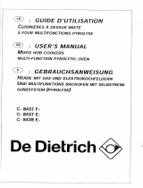 De Dietrich CD8437E1 Le manuel du propriétaire