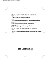 De Dietrich DHD555XE1 Le manuel du propriétaire