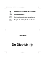 De Dietrich DOE405XE1 Le manuel du propriétaire
