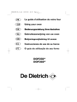 De Dietrich DOP360BE1 Le manuel du propriétaire