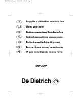 De Dietrich DOV399XE1 Le manuel du propriétaire