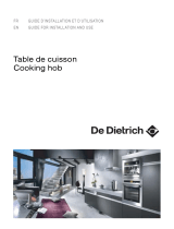 De Dietrich DTG1008 Series Le manuel du propriétaire