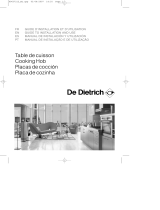 De Dietrich DTI526XE1 Le manuel du propriétaire