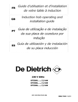 De Dietrich DTI305XE1 Le manuel du propriétaire