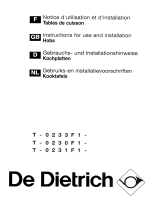 De Dietrich TF0231F1 Le manuel du propriétaire
