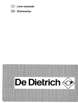 De Dietrich DVI340XE1 Le manuel du propriétaire