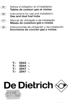 De Dietrich TD0547E1 Le manuel du propriétaire
