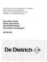 De Dietrich HE8975E3 Le manuel du propriétaire