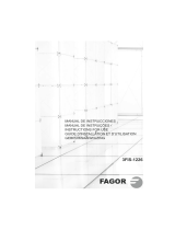 Fagor 3FIS-1226 Le manuel du propriétaire