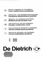 De Dietrich FM6448D1 Le manuel du propriétaire