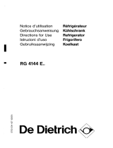 De Dietrich GG4135E10 Le manuel du propriétaire