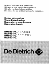 De Dietrich HN8624F2 Le manuel du propriétaire