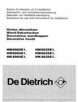 De Dietrich HM8625E2 Le manuel du propriétaire