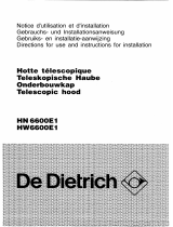 De Dietrich HN6600E1 Le manuel du propriétaire