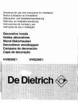 De Dietrich HV8936E Le manuel du propriétaire