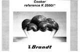 Brandt K2550 Le manuel du propriétaire
