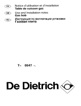 De Dietrich TM0547J1 Le manuel du propriétaire