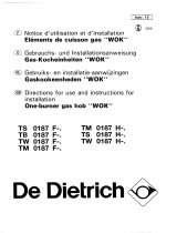 De Dietrich TM0187F1 Le manuel du propriétaire