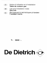 De Dietrich TW0240J1 Le manuel du propriétaire