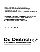 De Dietrich WN1119E3 Le manuel du propriétaire