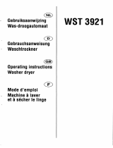Groupe Brandt WST3921 Le manuel du propriétaire