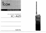 ICOM IC-A21 Le manuel du propriétaire