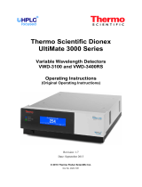 Thermo Scientific Dionex UltiMate 3000 Series Mode d'emploi