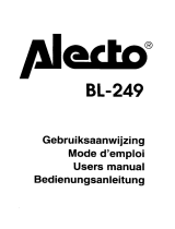 Alecto BL-249 Le manuel du propriétaire