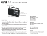 QFX R-3 Manuel utilisateur