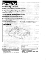 Makita ADP02 Le manuel du propriétaire