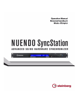 Steinberg Nuendo SyncStation Le manuel du propriétaire