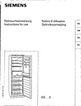 Siemens KG29U01/52 Le manuel du propriétaire