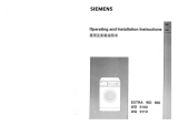 Siemens WD31101TI/16 Manuel utilisateur