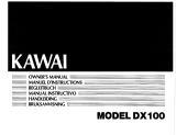Kawai DX100 Le manuel du propriétaire