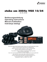 stabo xm 3006e VOX 12/24 Mode d'emploi