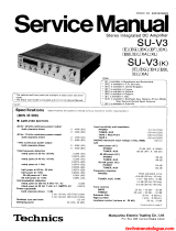 Technics SU-V3(K) Manuel utilisateur