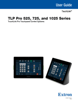 Extron TLP Pro 725T Manuel utilisateur