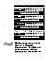 Hohner Symphonie D92 Le manuel du propriétaire